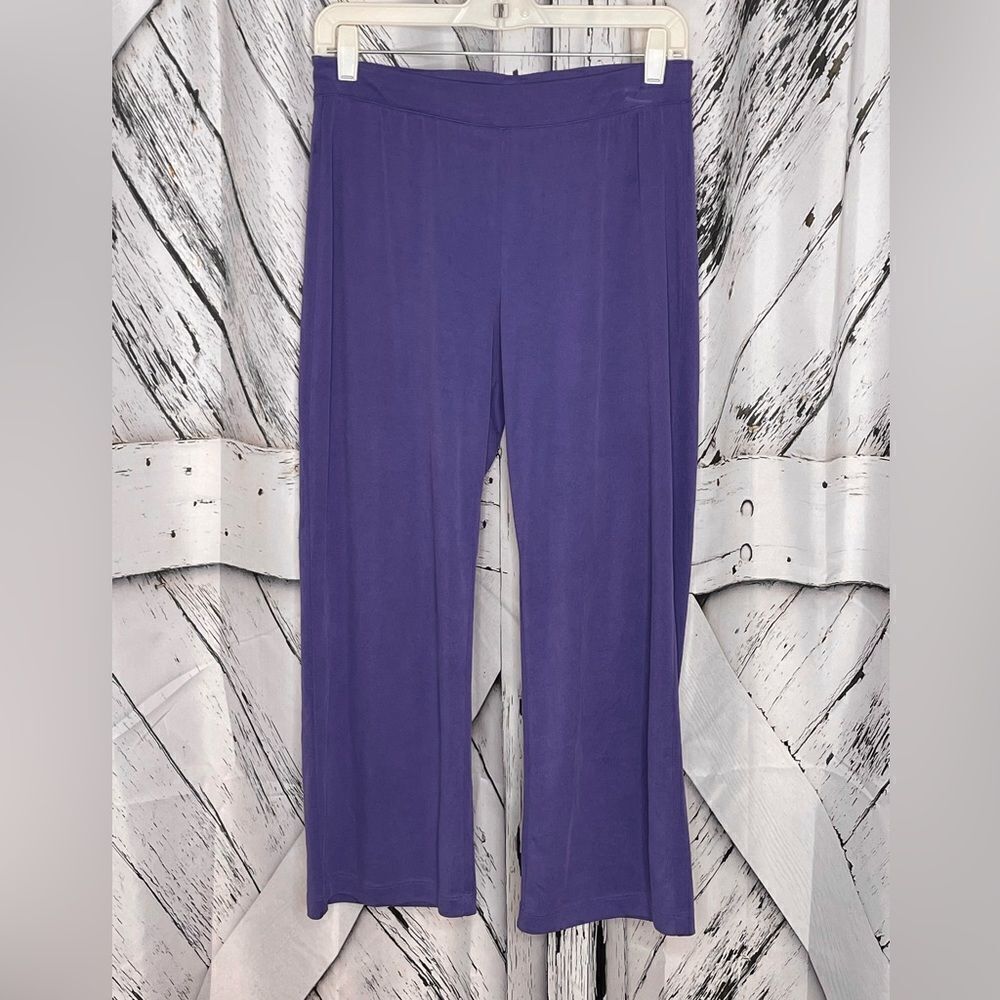 Marine Layer Re-Spun Purple Pull On Pants Ankle Size S